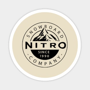 Nitro Snowboards Powder Power Black Magnet